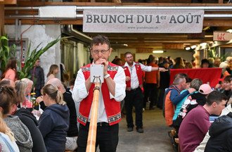Le Grandmont, brunch, premier août