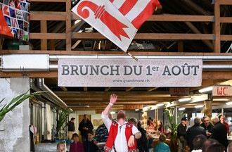 Le Grandmont, brunch, premier août