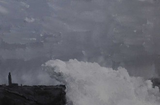 Le tableau qui est la couverture du livre De l'ombre à la lumière