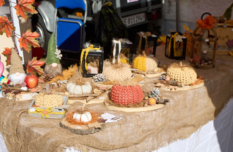 Marché d'automne de Champoz, octobre 2023. (Photo : David Carnal).  