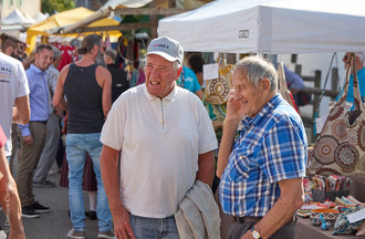 Marché d'automne de Champoz, octobre 2023. (Photo : David Carnal).  