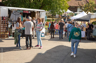 Marché d'automne de Champoz, octobre 2023. (Photo : David Carnal).  