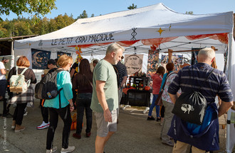Marché d'automne de Champoz, octobre 2023. (Photo : David Carnal).  