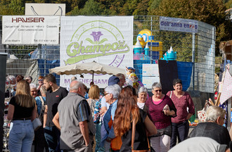 Marché d'automne de Champoz, octobre 2023. (Photo : David Carnal).  
