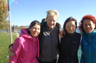 Sonia Pat Gigi Annette les nageuses du team Flying Fish