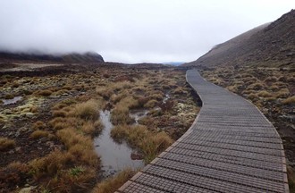 le chemin Tonqariro crossing