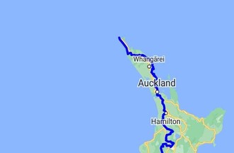 Le parcours effectué par Marie durant 5 mois