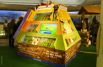 Le comptoir Broyard à Payerne. (Photo: Bertrand Pfaff)