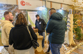 Le comptoir Broyard à Payerne. (Photo: Bertrand Pfaff)