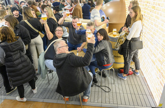 Le comptoir Broyard à Payerne. (Photo: Bertrand Pfaff)