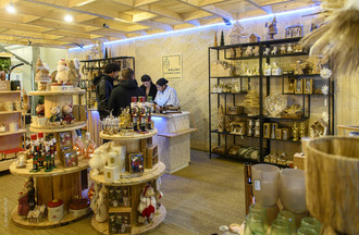 Le comptoir Broyard à Payerne. (Photo: Bertrand Pfaff)
