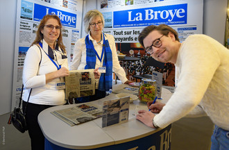 Le comptoir Broyard à Payerne. (Photo: Bertrand Pfaff)