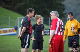 Match de foot entre parlementaires jurassiens et bernois