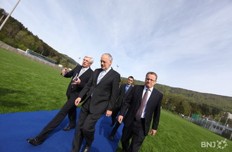 Francis Koller, Johann Schneider-Ammann, Maxime Zuber