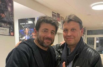 Daniel avec Patrick Bruel