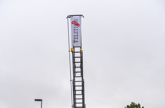  Des bénévoles se sont mobilisés un peu partout dans le canton de Neuchâtel pour le Téléthon. Ici au Landeron. (Photo : Bertrand Pfaff)