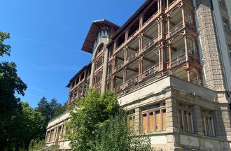 L'ancien sanatorium de Leysin, photos prises par Catherine