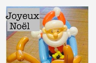 Photo du défi sur le thème du Père Noël