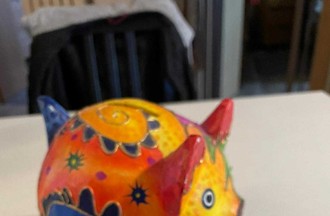 Thème du défi, des objets colorés