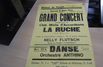   Une affiche de ma maman, qui a fait de la danse