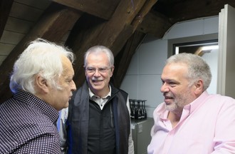 Jean-René, Pierre Seulet et Yves Châtelain