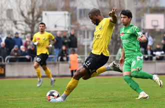 La recrue Hermann Baka, titularisé en attaque