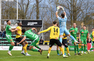 Le gardien tessinois Miodrag Mitrovic s'impose dans les airs