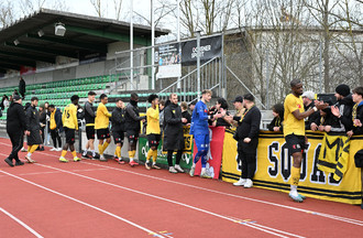 Un match nul fêté presque comme une victoire avec les supporters