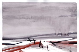 Aquarelle réalisée par Fred Donzé