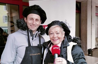 Les tenues de boulanger, pour réaliser le défi de Florian