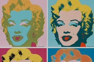 Le diptyque de Marilyn réalisé par Andy Warhol