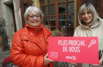 Dominique et Marie-Christine les gagnantes du jeu sur Marilyn Monroe
