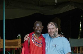 Jean-Pierre et son ami Maasaï Jackson