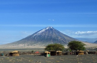 Le volcan Ol Doinyo Lendaï en Tanzanie