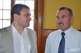 Fabio Bongiovanni et Pascal Sandoz