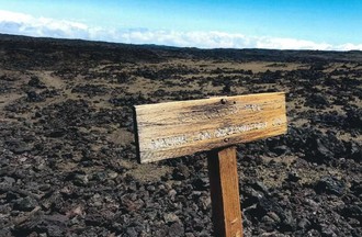 Le Mauna Kea volcan sur l'île d'Hawaï