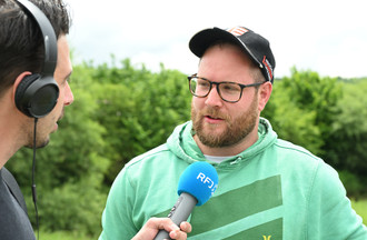  Clemens Krebs à l'interview.