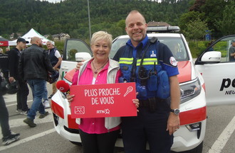 Jean-Luc Chervet gendarme à la police de la circulation
