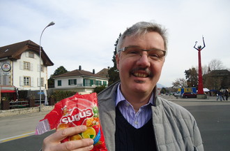 Etienne qui a relevé le défi en nous apportant des Sugus