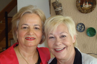 Lucia d'origine roumaine a été heureuse de nous recevoir chez elle
