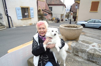 Chiara, le chien de Roberto