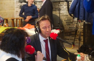 Alain Ribaux interrogé par Sarah Massy.