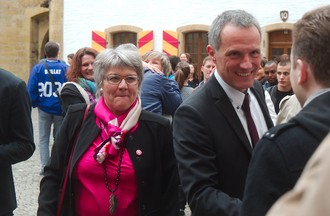 Monika Maire-Hefti et Laurent Kurth