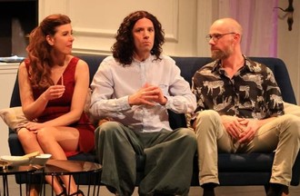 Carine, Lionel Dubois et Patick Devantéry
