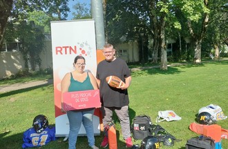 Marie-Madeleine et Mathias les participants du jeu: Quézako