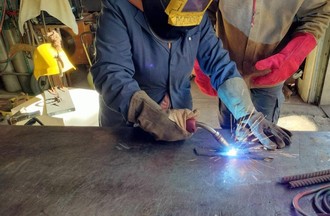  Le défi de Florian faire de la soudure, une première pour moi