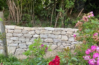 Mur en pierres sèches
