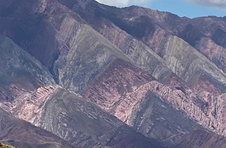   Photo d'une auditrice Humahuaca montagne des 7 couleurs