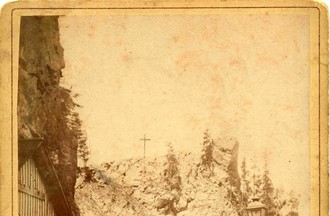  Le Col des Roches vers 1870