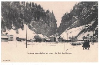 Traineaux Col des Roches